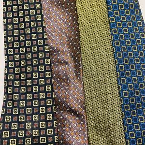 Men’s vintage designer silk ties